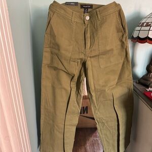 Ankle wide leg pants